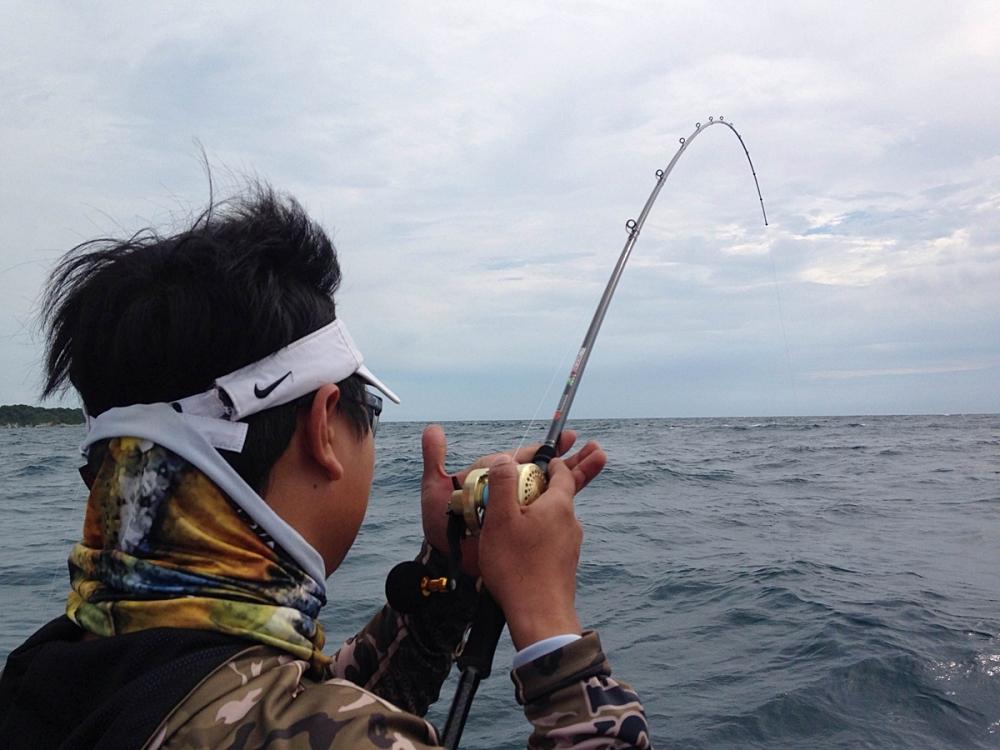 น้าชินอัดได้สักพักไต๋เห็นตัวเขียวๆ ร้องกันลั่นเรือครับ แก้วเขียว....!! :ohh: