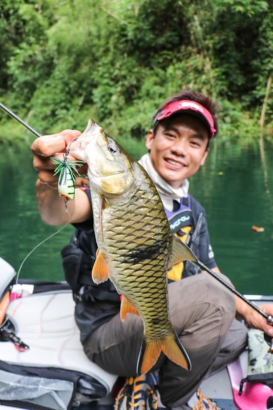  [center] [b] มีสองขีดด้วยนะครับ กระสูบตัวนี้
Feelfree Kayak Lure 11.5

Rod: Geecrack Double Dutc