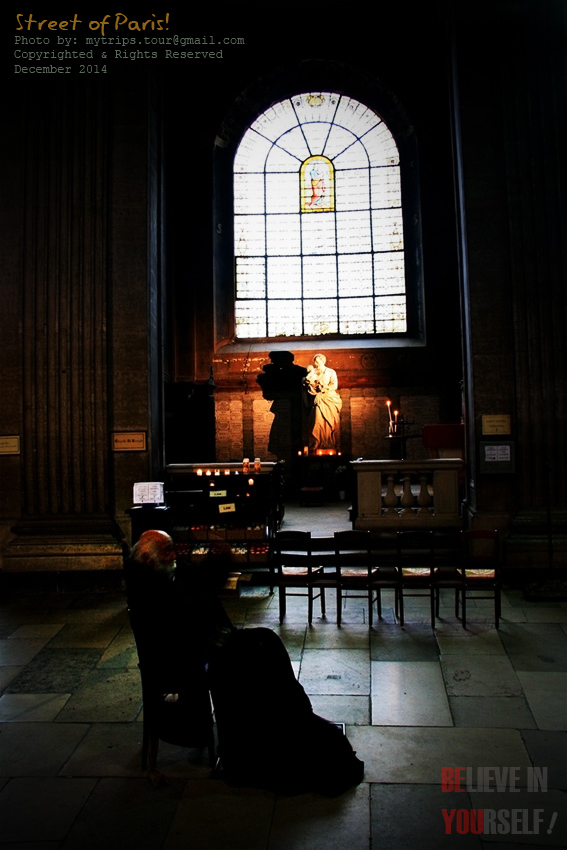 ตัดภาพมาอีกวันหนึ่งเลยนะครับ มหาวิหารน็อทร์-ดาม แห่งกรุงปารีส (Cathédrale Notre-Dame de Paris) เป็นอ