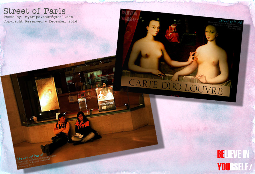 ในร้านหนังสือใต้ The Louvre นั้น มีร้านหนึ่งที่มีหนังสือเกี่ยวกับการถ่ายภาพแนวๆ erotic ที่เป็นภาพสี 