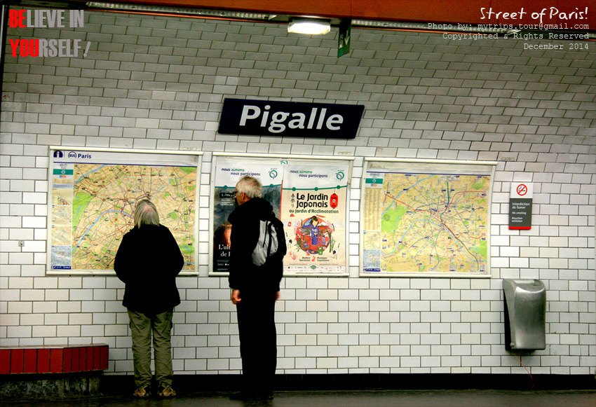 Street of Paris ณ สถานีรถไฟฟ้า ใกล้ๆ กับที่พักของผม #1  :talk: