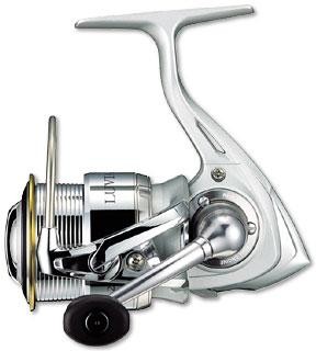 Daiwa Luvias (Real Four) 2007

Model	Gear Ratio	Weight gram/oz	   Ball Bearings	Drag capacity kg	R