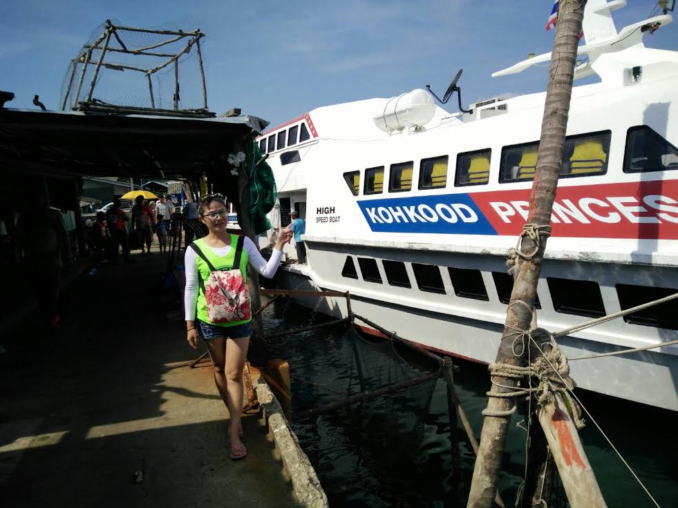 เรือปริ้นเซส เทียบท่ารอเราที่อ่าวสลัด ความสุข 3 วัน 2 คืน ของเราก็หมดไป บายเกาะกูด โอกาสหน้าเจอกันให