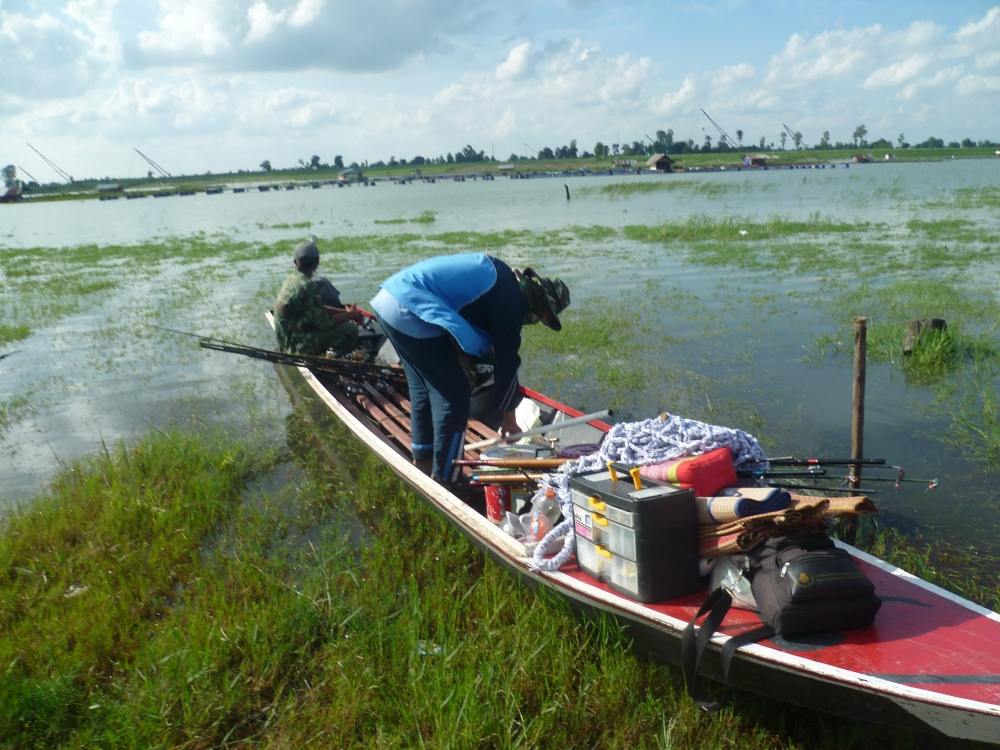 ตัดมาที่ท่าเรือเลย บ้านโคกกลางเหนือ อ.ห้วยเม็ก จ.กาฬสินธุ์