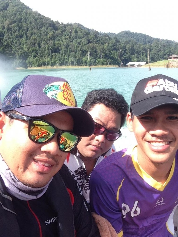เซลฟี่ ระหว่างนั่งเรือกลับ 
