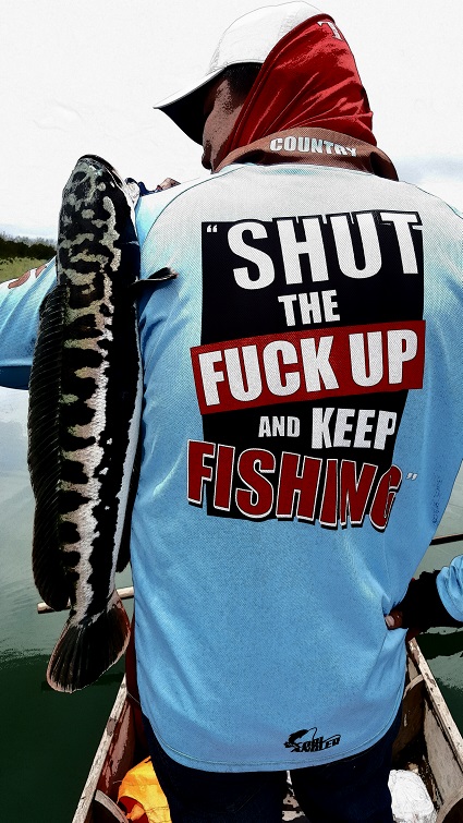 ***Shut The F u c k up and Keep Fishing***

ไม่ได้วัดที่ขนาดของปลาไม่ได้วัดกันที่อุปกรณ์จะเทพขนาดไ