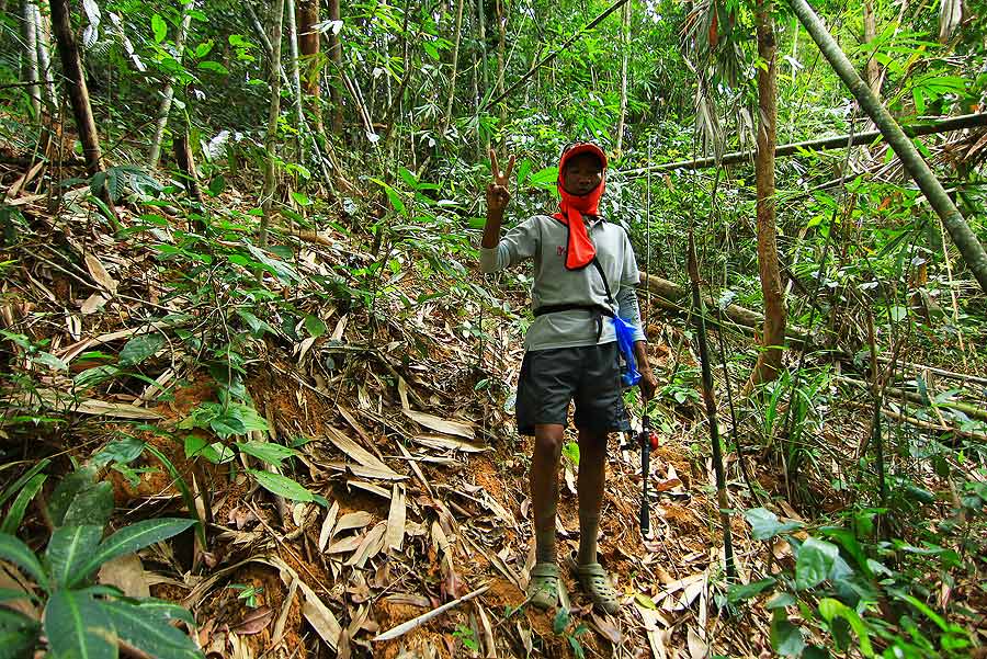 ชุดเดินป่าผม น้าอ่ำถ่ายภาพให้ เหนื่อยมากๆจำได้ ครับเดินข้ามเขามาตรวจป่าไปในตัว คนนำทางแกว่าแบบนั้น  