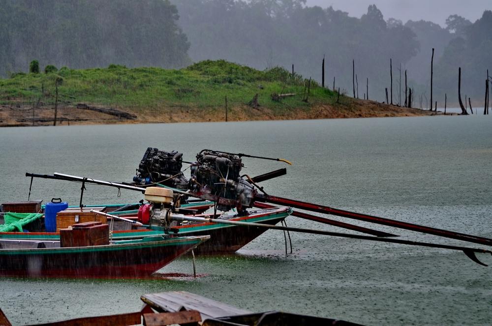 ฝนมาตกในวันจะกลับเมืองหลวงครับ ทริ