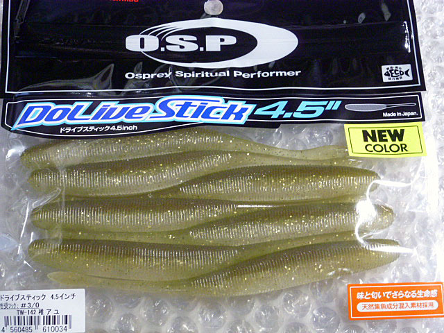 OSP DoLiveStick 
Length	3in・3.5in・4.5in・6in
Color	34
Count	10(3in)・8(3.5in)・7(4.5in)・6(6in)
Rele