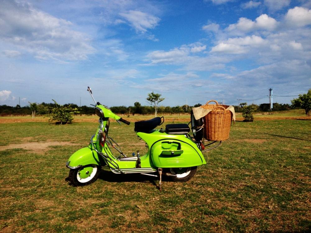 Vespa นครศรีธรรมราชรายงานตัวครับผม :grin: :grin: