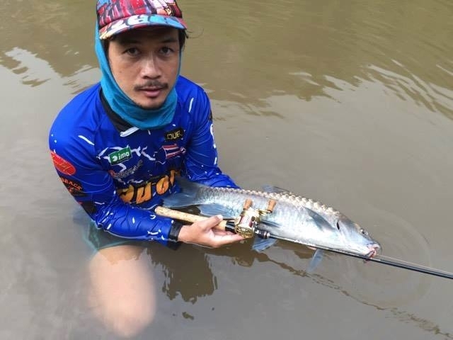 Sungkhlaburi fishing mania
Rod Graphiteleader Vigore 6-12lb
Reel Shimano conquest 51 shallow speci