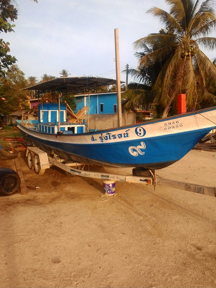 นำเรือขึ้นคานเพื่อบำรุงรักษา ตรวจเช็คแก้ไขระบบระบายความร้อนด้วยหม้อนำ้