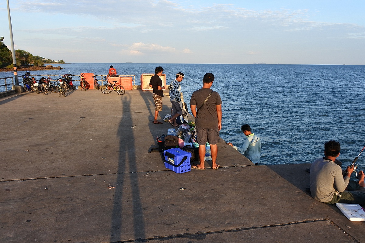 เตรียมลงเรือ 