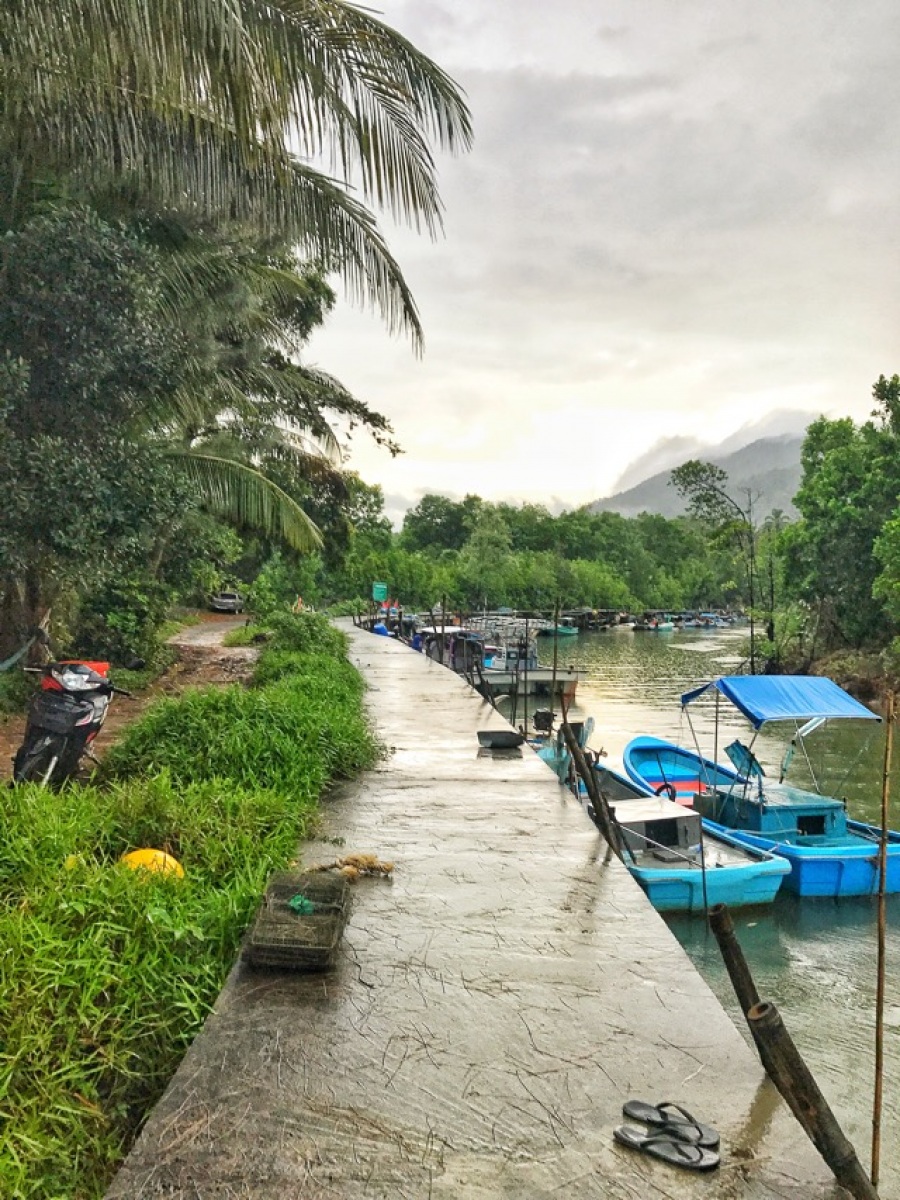 ท่าเรือเล็กๆกลางหมู่บ้าน แหล่งเทียบเรือประมงน้ำตื้น
และอาหารทะเลชั้นเยี่ยม ในราคาย่อมเยา