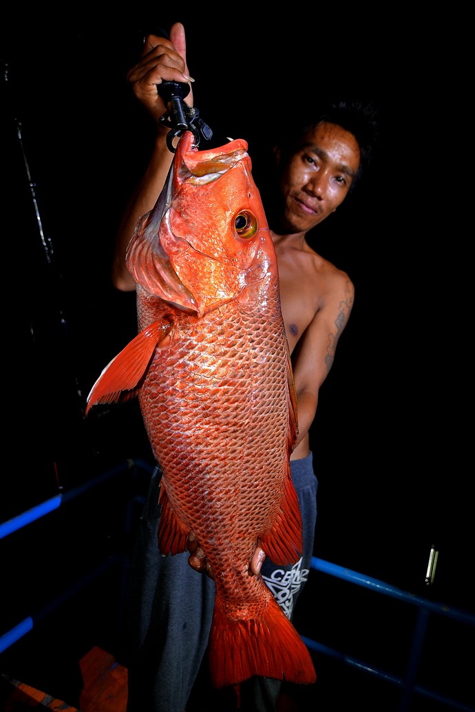 หาปลาแดง ที่เกาะราชา จ.ภูเก็ต