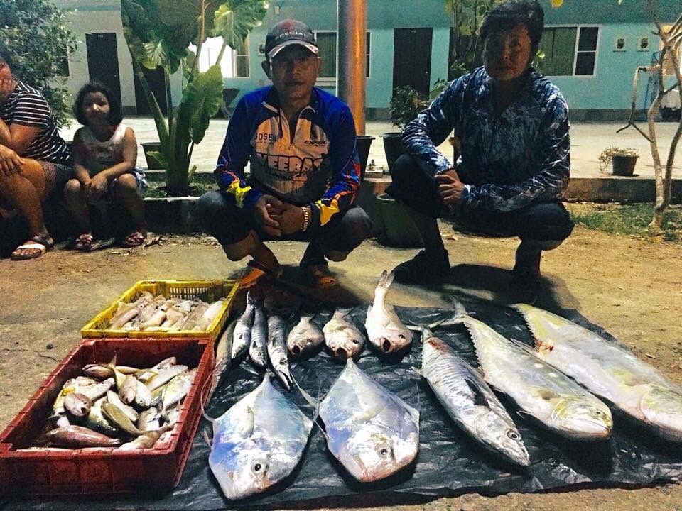 ตกปลาพัทยา 2560  ไต๋อวน ต้นหาด #1