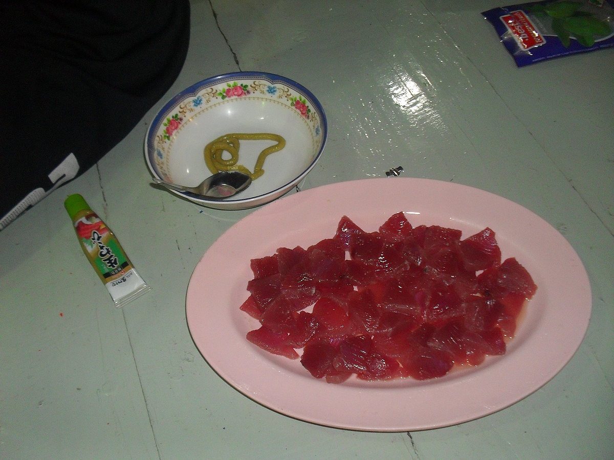 สดๆ ทุกกระบวนการ  จนมาเป็นจานนี้.
อ้าว......ชิม ชิม ชิม