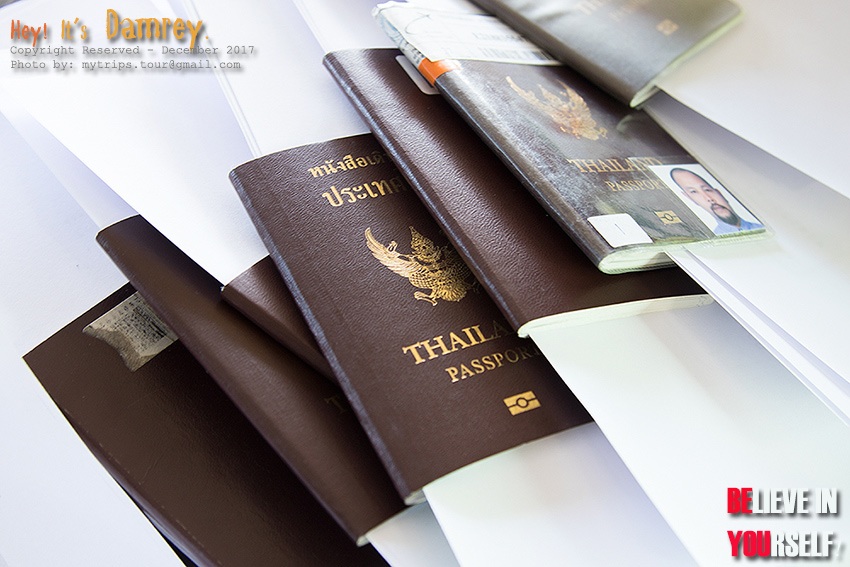 ได้เวลารวบรวมหนังสือเดินทาง เพื่อเตรียมทำเอกสารการเดินทางออกนอกประเทศชั่วคราว