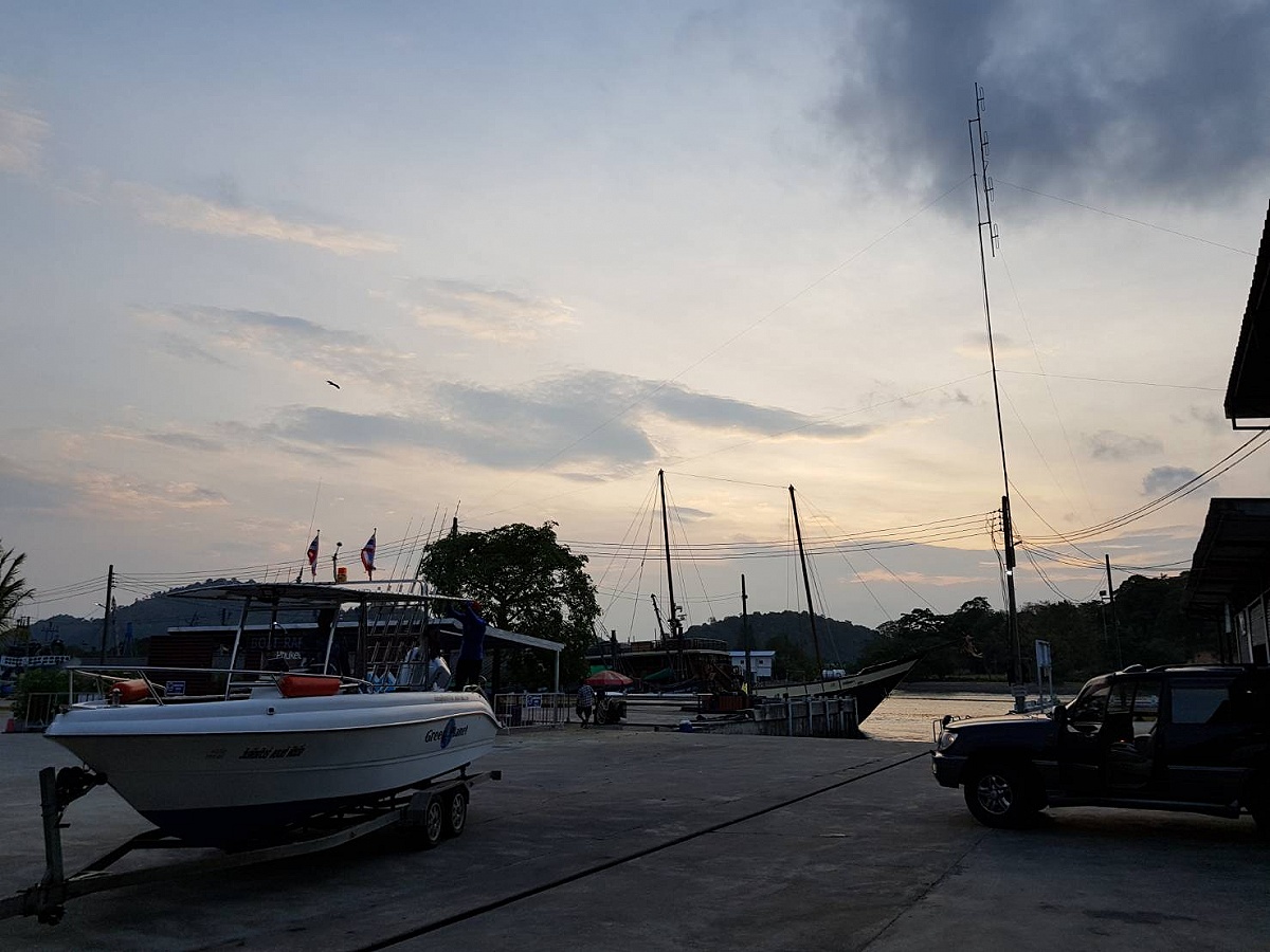 ภาพบรรยากาศ Boat Ramp ในช่วงเช้าวันแรกของการแข่งขัน