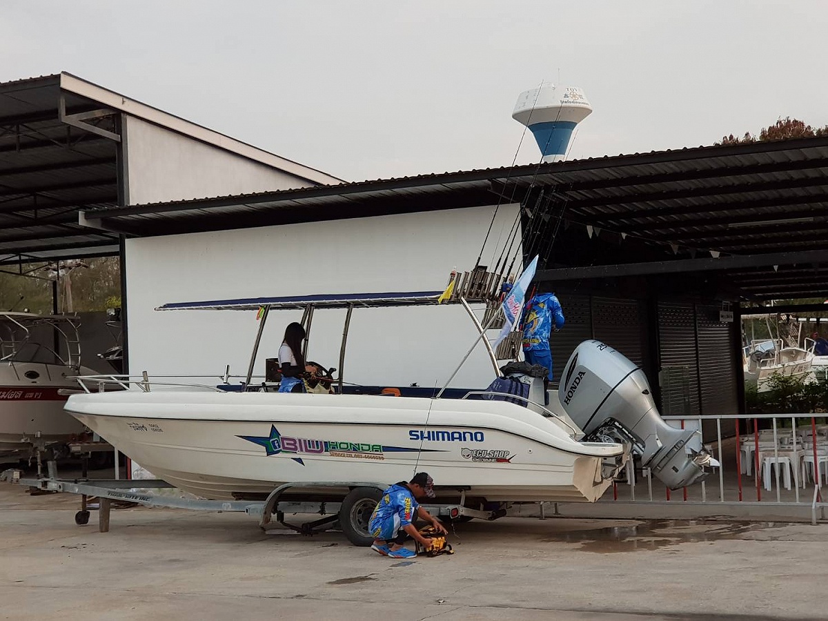 ภาพบรรยากาศ Boat Ramp ในช่วงเช้าวันแรกของการแข่งขัน