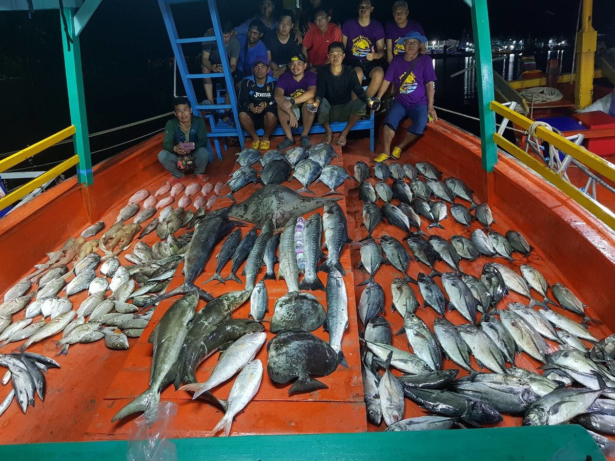 กลับมาแล้ว ทริป หลักแก๊ส 3-6 พ.ค. 61 กับ PG Fishing Team