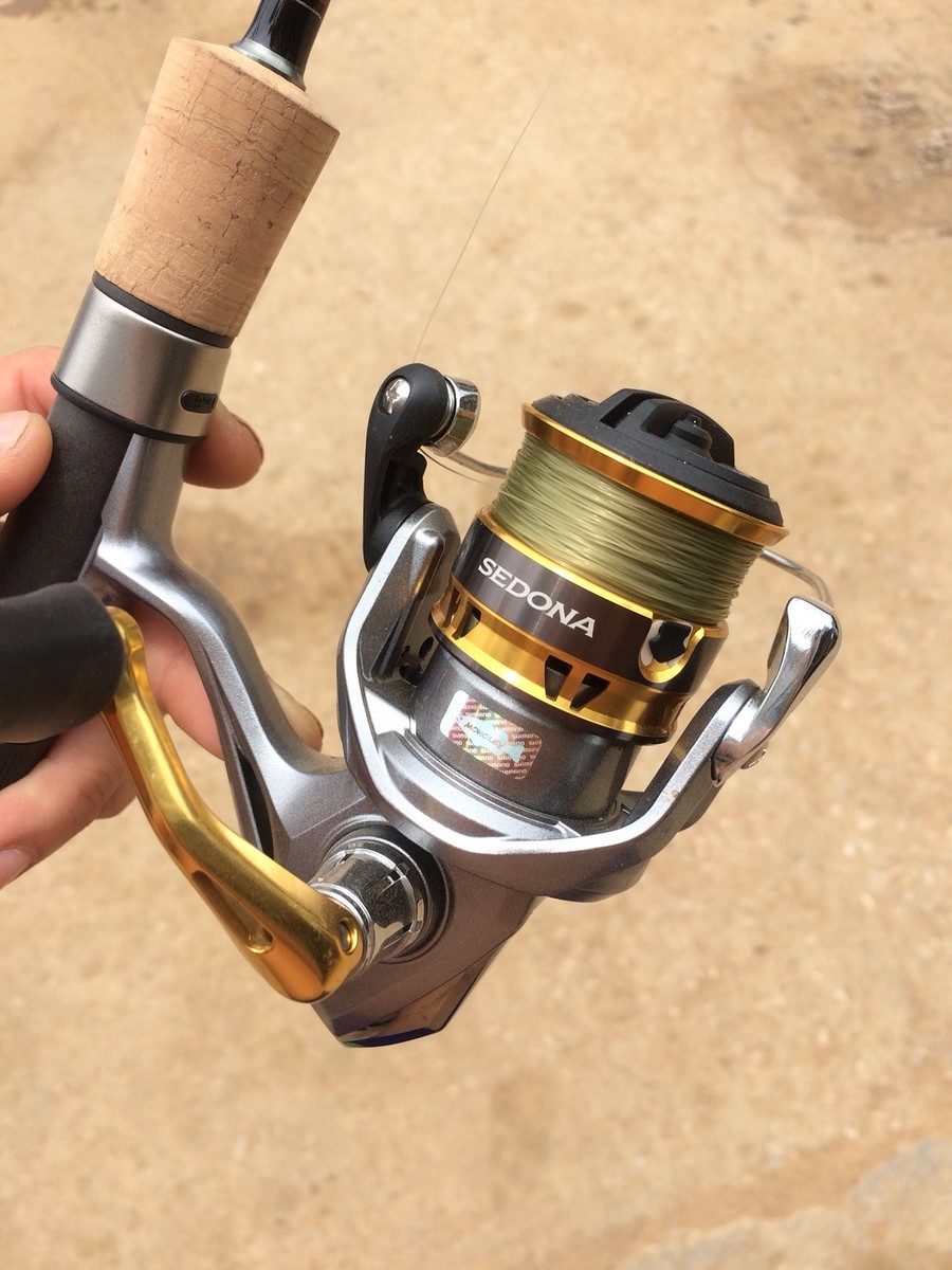 
ส่วนรอกก็เป็น Shimano (mokoley) SEDONA FI (2017) เบอร์ 1000 