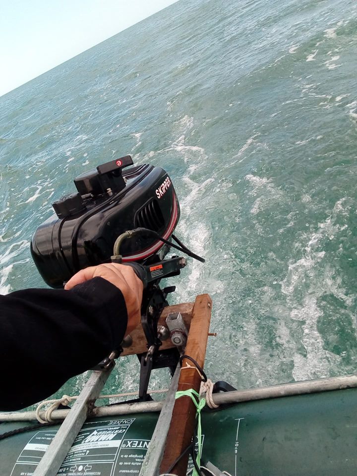 เครื่อง skipper 3.5 เกาะท้ายเรือ seahawk4 ครับ วิ�