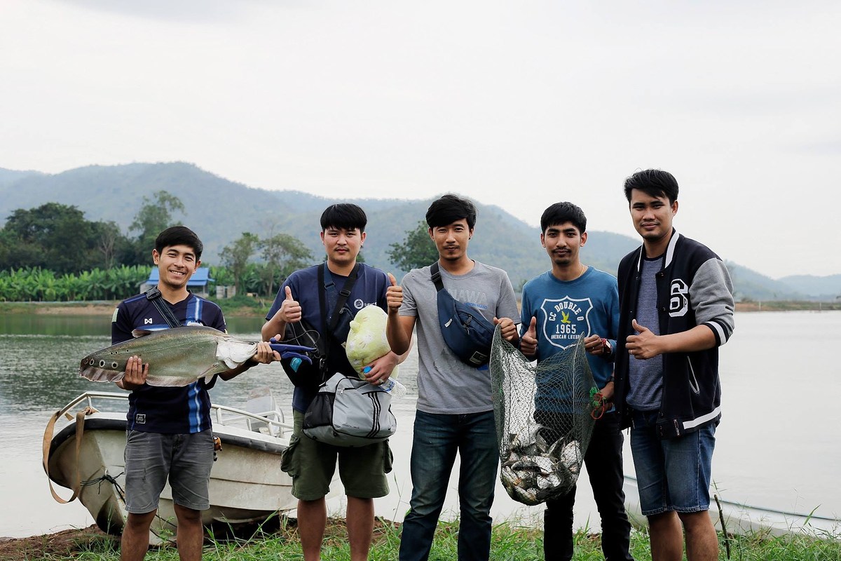 รำก็มาลูกปลาก็ได้ #fishcan fishing