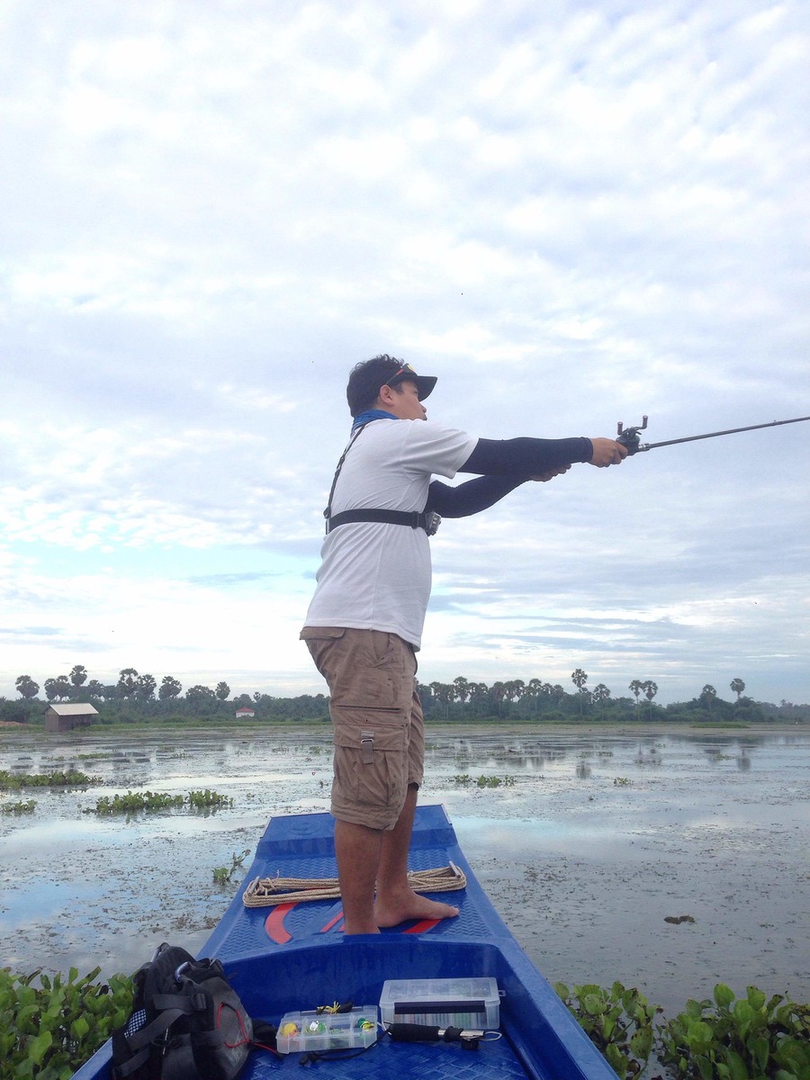 Fishing in Phnom Penh