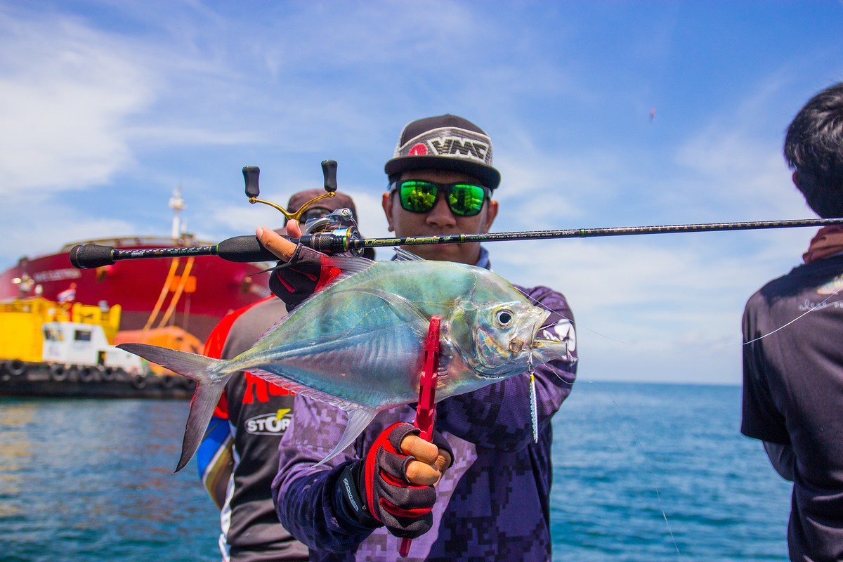 หูแพตัวสวย กับ Super Gomoku 15g สี Green Sardine 