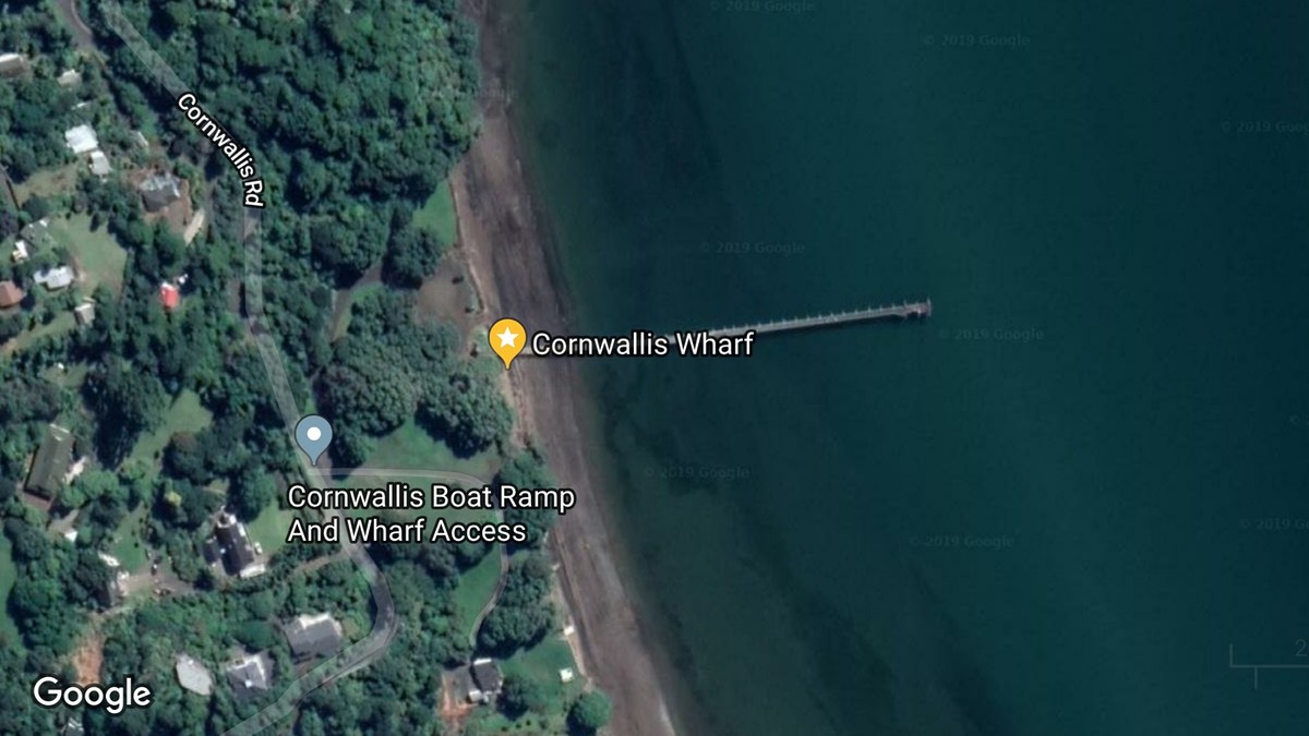 หมายนี้มีชื่อว่า Cornwallis Wharf
คอร์นวาลลิส วาร์ฟ