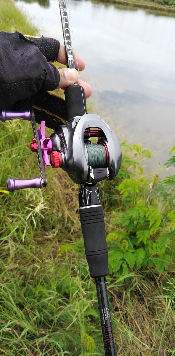  Rod: Gan craft KGB-00-4 640MH 8lb-16lb 1/4 - 3/4 6.4(1pc.) 107g
Reel: Shimano​ chornach ci4+ 151
