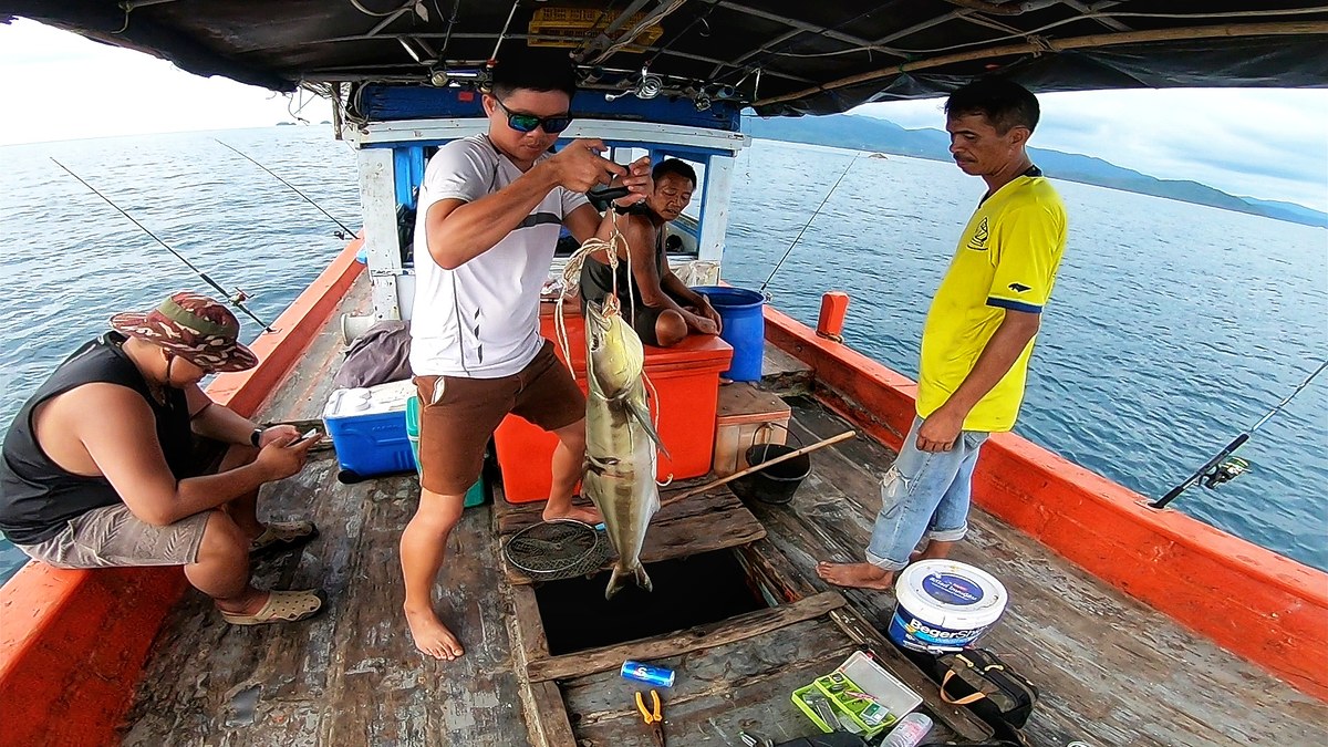 ตกปลา​ทะเลตราดปลายปี​2019​