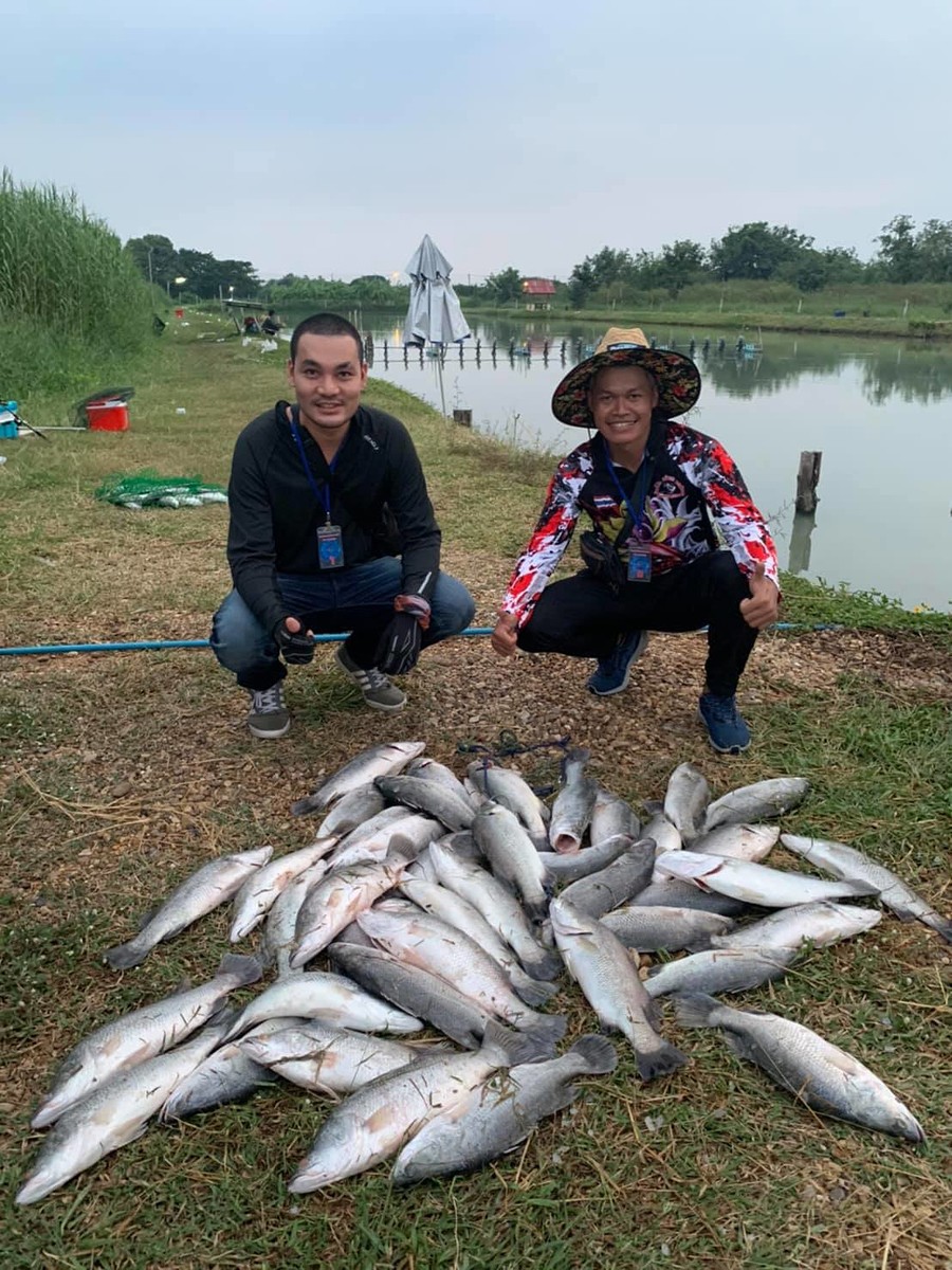 สวัสดีครับน้าๆๆชาวสยามฟิชชิ่งทึุกท่านวันนี้ผมเองนำภาพความประทับใจกับบ่อกระพงสายเเข็ง K77 นครปฐม มาฝา