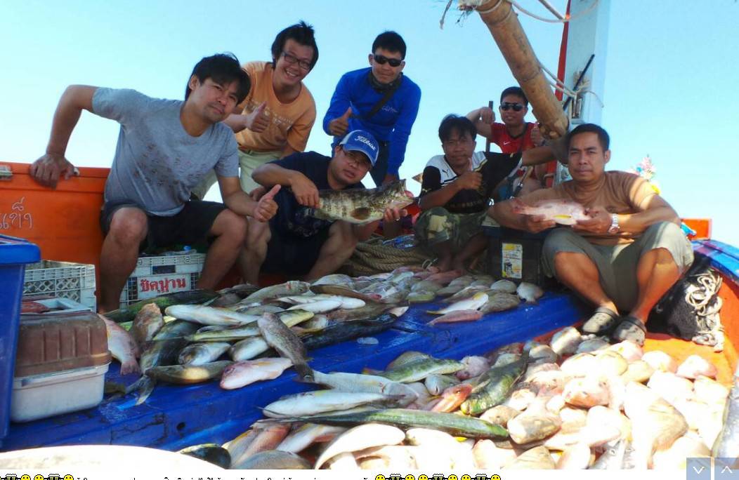 ทริปสานต่อจากทริปที่แล้วลงเรือเวลาไล่เลี่ยกันกับไต๋คนเดิม ไต๋เปียกแห่งห้วงน้ำขาว ตราด :cheer: