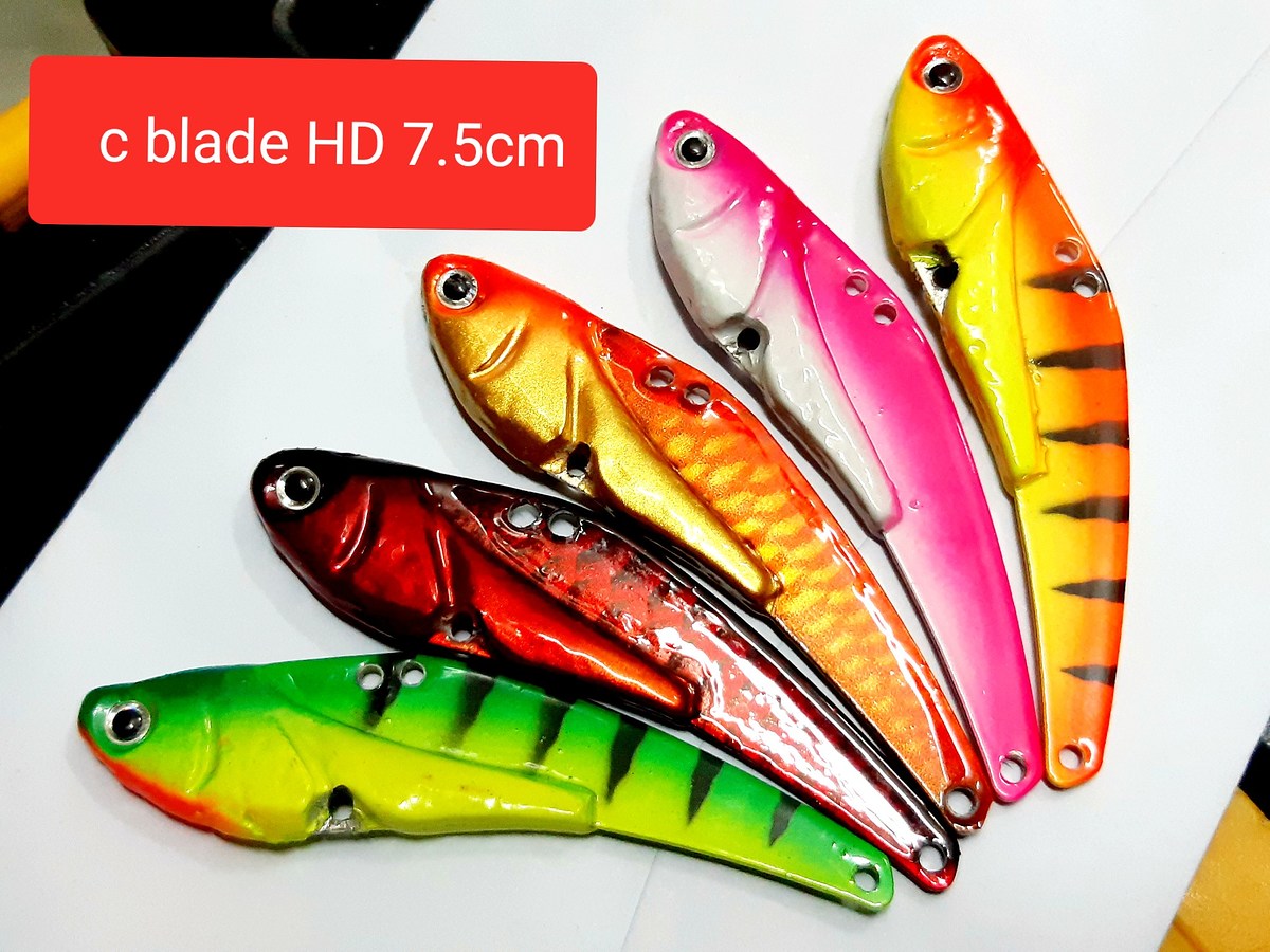 เหยื่อวันนี้ คับ กระดี่ c blade HD รุ่นใหม่ 7.5 cm 23g สีชมพู สีส้ม hot มากคับ

กับเหยื่อ กระดี่บน