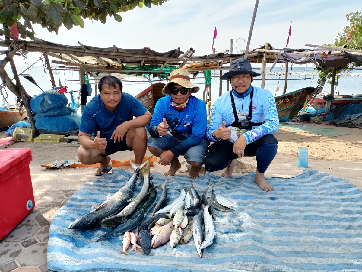 ตกปลากับไต๋พล หาดสุชาดา ระยองฮิ