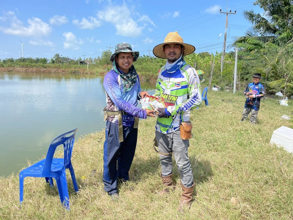 พี่อรรถ ได้รับรางวัลนาทีทอง ปลาใหญ่สุด ครับ :cheer: :cheer: :cheer: