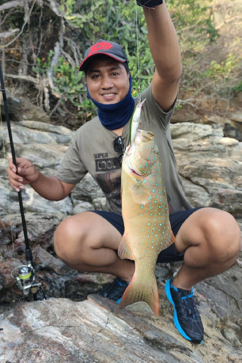 ปลามีพิษตัวแรกในชีวิตที่ตกได้ ตอนข
