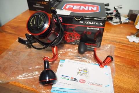 penn slammer III 6500 HS มีอาการ สปูลติดเวลาปิดเบรคแน่น 