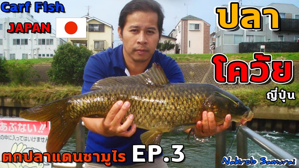 ตกปลาโคว่ย(Crap Japan) ญี่ปุ่น EP3