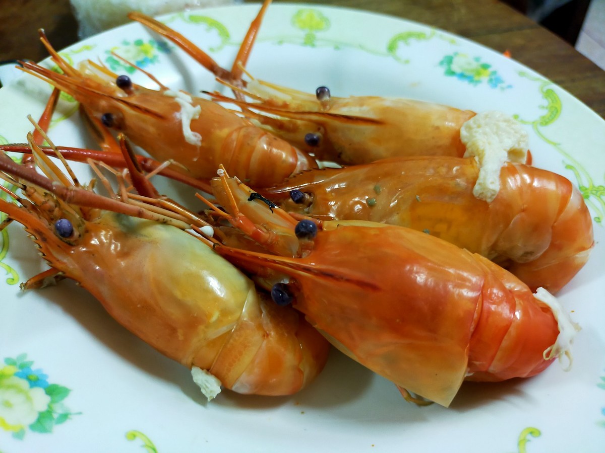 หวานกรอบมากๆ กุ้งแม่น้ำ แท้ๆ

 :grin: