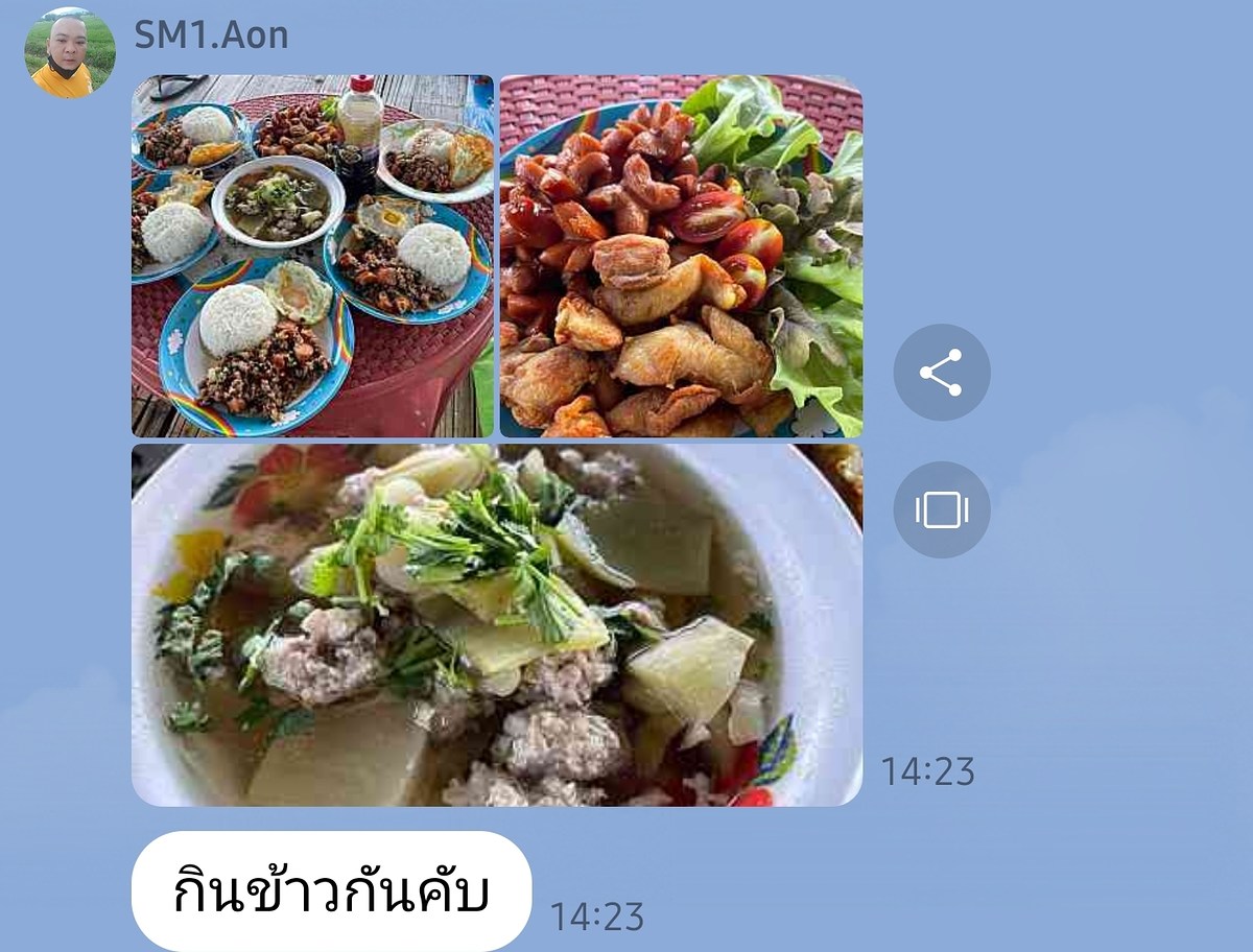  [b]จัดเต็มเรื่องอาหารการกิน..แพจ่าอ้น[/b]