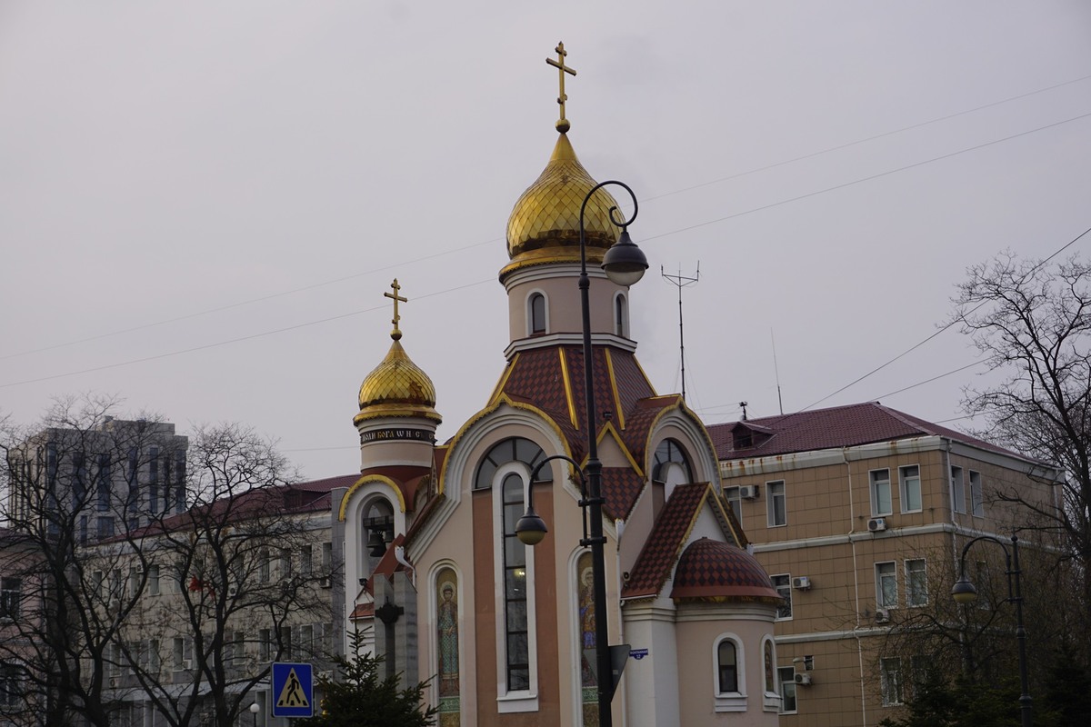 โบสถ์แบบศิลปกรรม นิกาย Orthodox  มีให้เหน