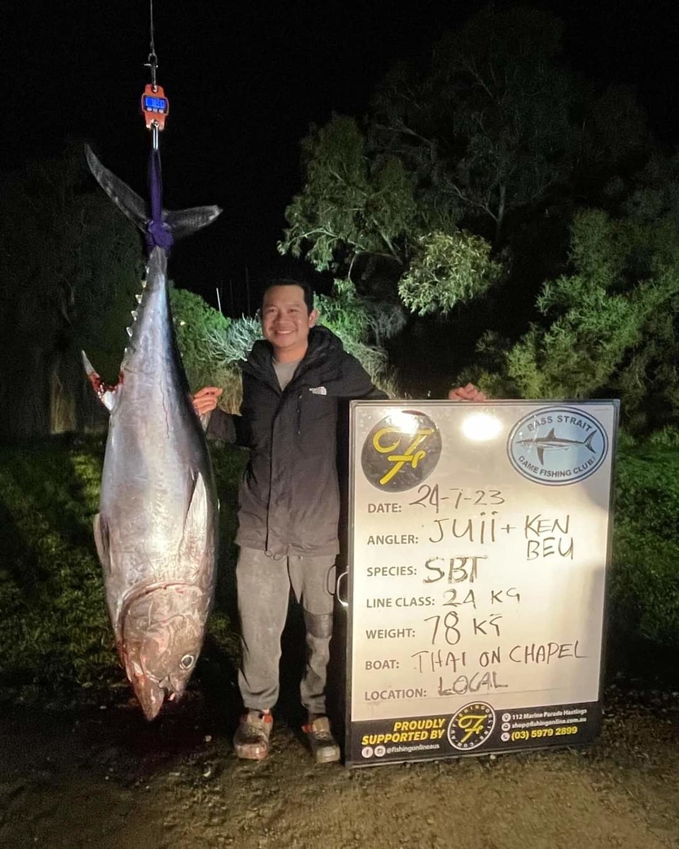 เอาปลามาชั่งดูน้ำหนักกันครับ
Fish: Southern