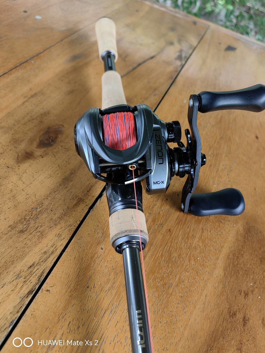 เรียบร้อย 
รอกABU GARCIA Zenon MG X รอบ 6.8 
คันSHIMANO BANTAM