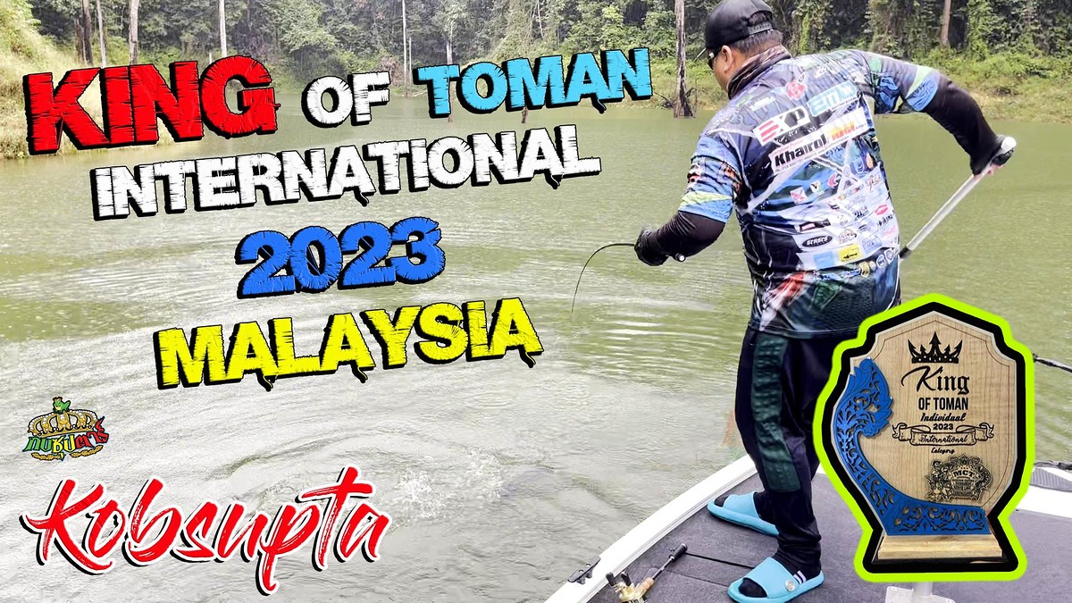 ที่สุดแห่งปี2023กับการเดินทางแข่งขันตกปลา ระดับ International ที่ประเทศ Malaysia