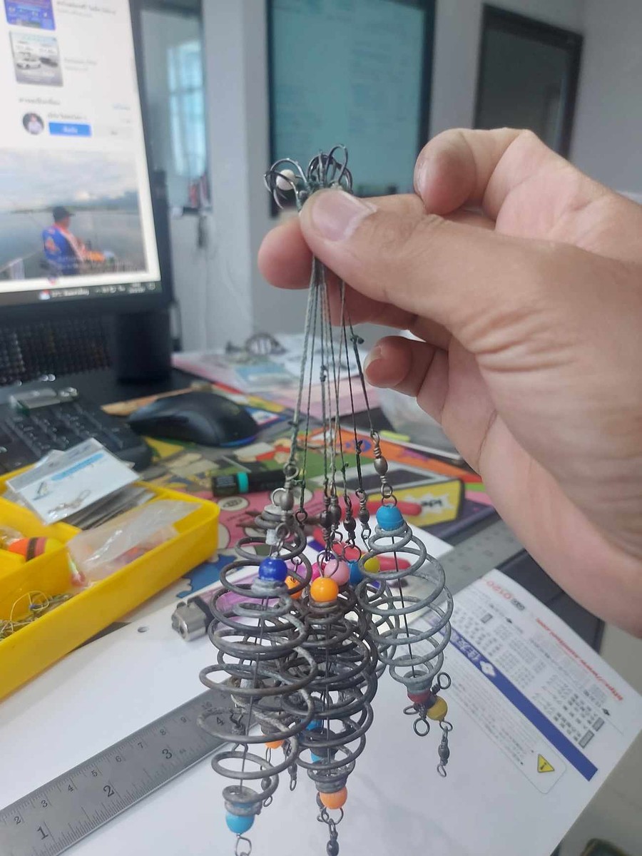 สักพักก็ได้แล้วครับ มัดๆไปประมาณ 15-20 ตัว เผื่อๆไว้ด้วย