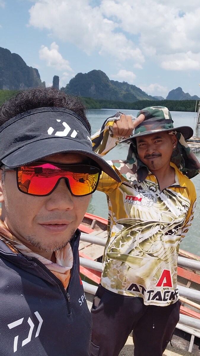 สมาชิกน้อง Creator จากช่อง เม่นโปรสังข์ทอง จ.กระบี่ สมาชิกผู้รวมทริพนี้ กับน้อง ดีม อีกหนึ่งท่านครับ