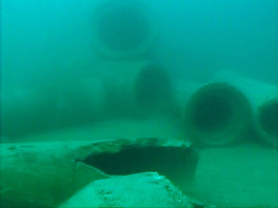 Culverts make for inexpensive fish habitat . In a year or so , these will be covered with marine lif